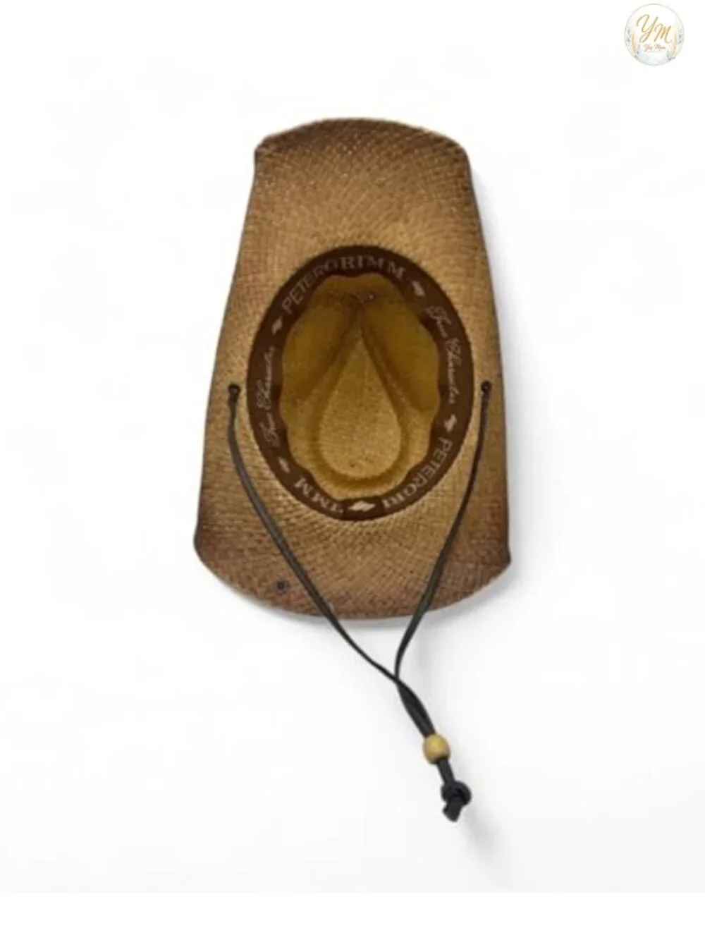 Premium Straw Cowboy Hat - Stylish Western Headwear for Men & Women - One Size,